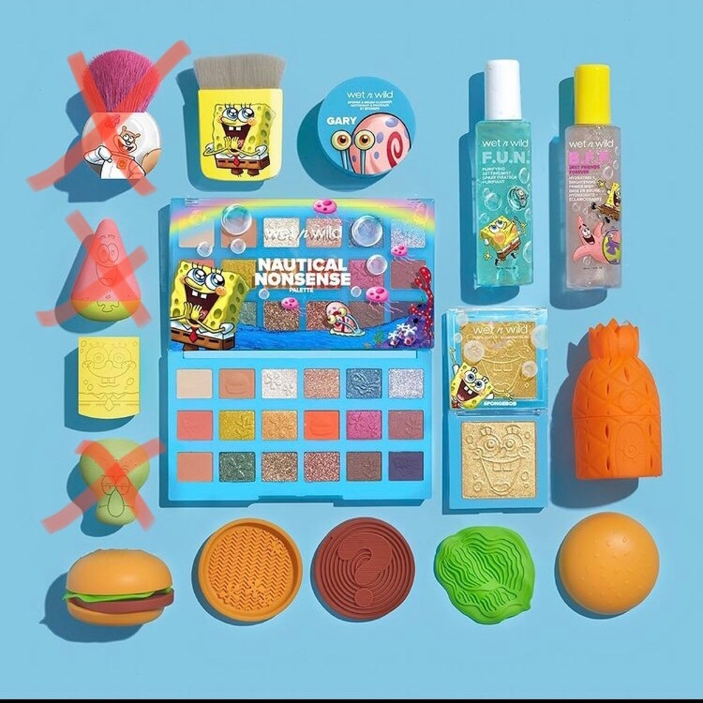 Wet & wild SPONGEBOB collection ✨💛